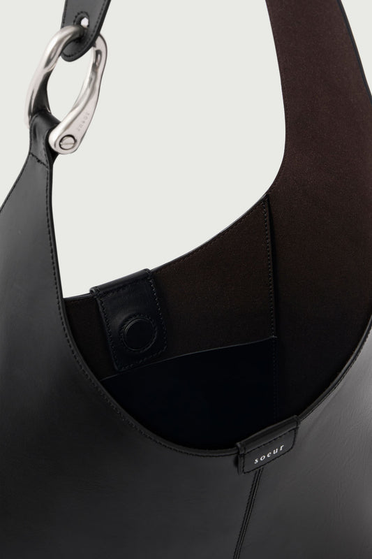 Sac Cosima Mini - Noir - Cuir - Femme