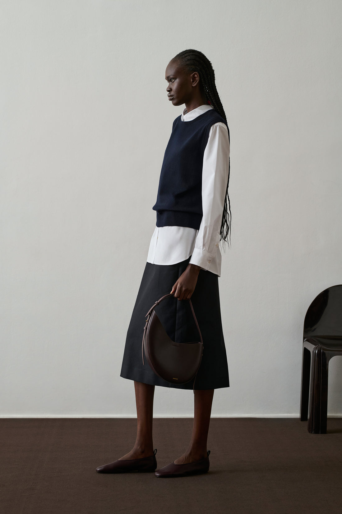 Sac Wino - Bordeaux Foncé - Cuir - Femme