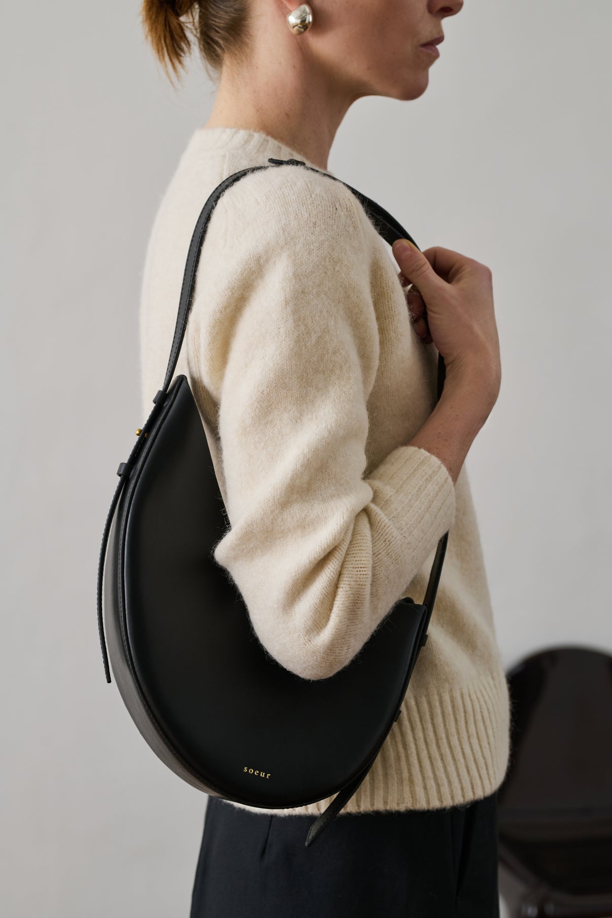 Sac Wino - Noir - Cuir - Femme vue 2