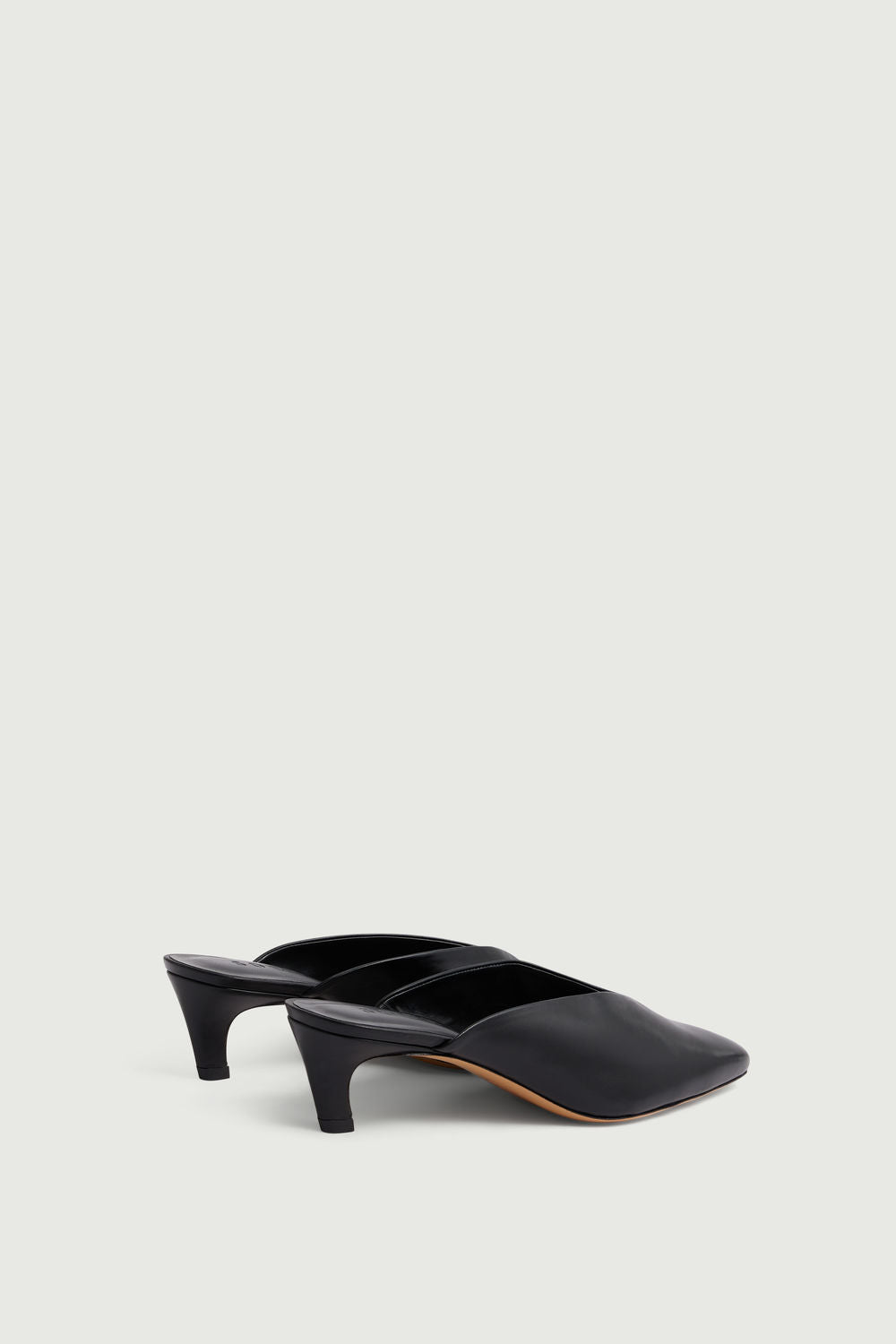 Mules Amalie - Noir - Cuir - Femme vue 5