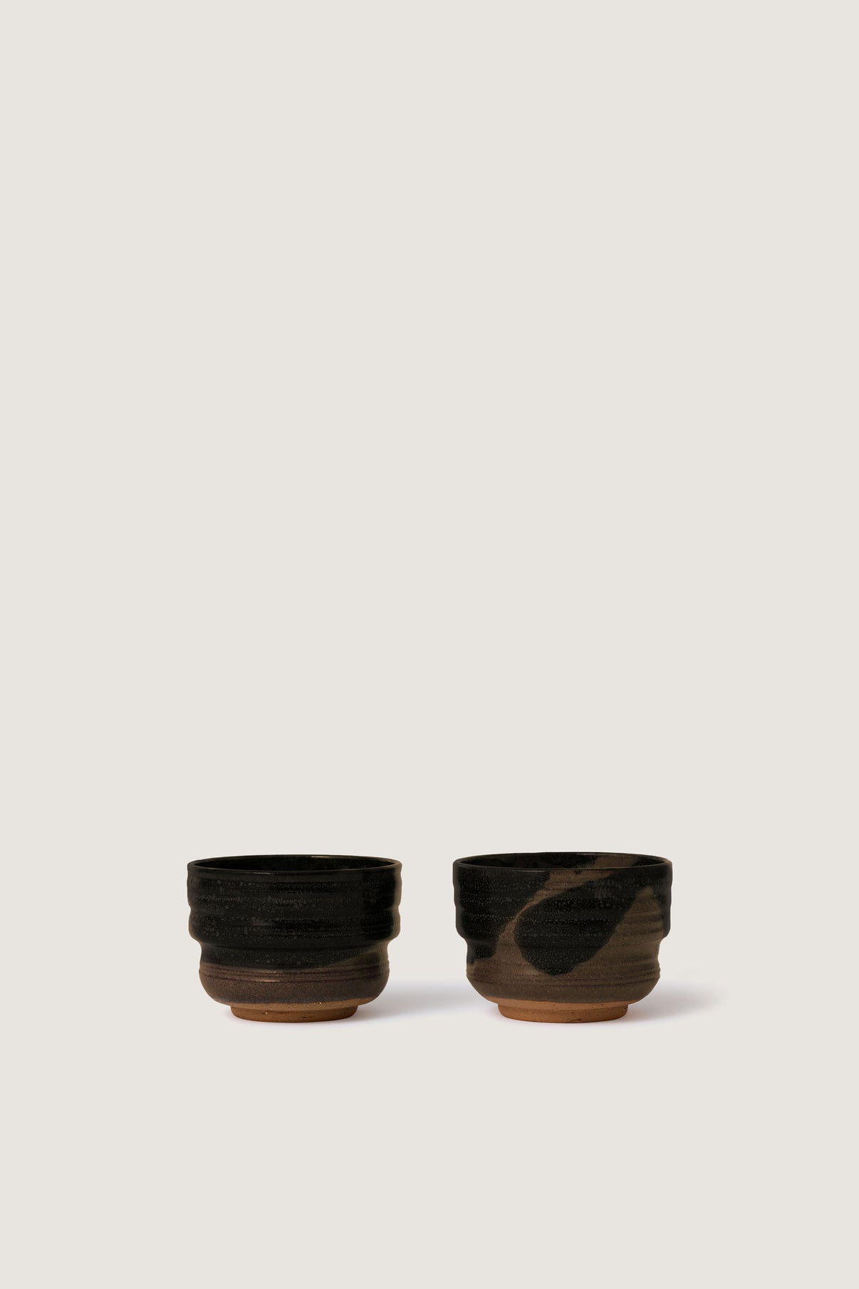 PAIR BROWN OF ATELIER PIERRE CULOT BOWLS vue 1