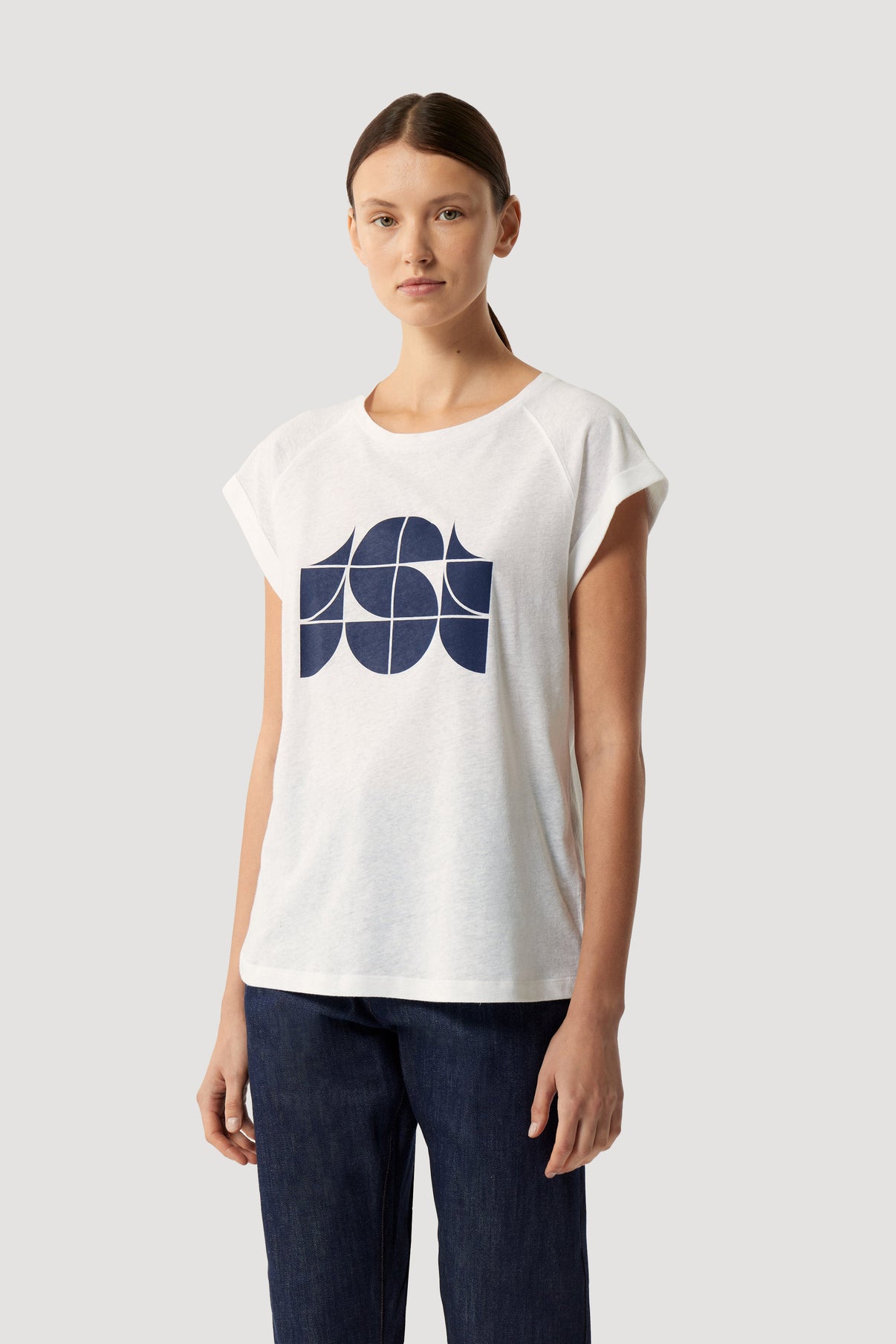 Tee-Shirt Valentina - Blanc - Femme vue 1